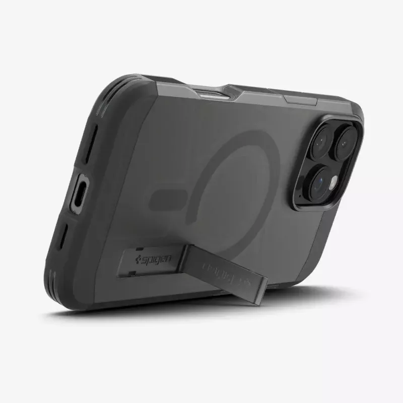 Cover Spigen Tough Armor AI MagFit iPhone 16 Pro Max nero