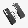 Cover Spigen Tough Armor Galaxy S24 FE nero supporto da tavolo