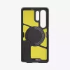 Cover Spigen Galaxy S25 Ultra Tough Armor AI nero supporto da tavolo