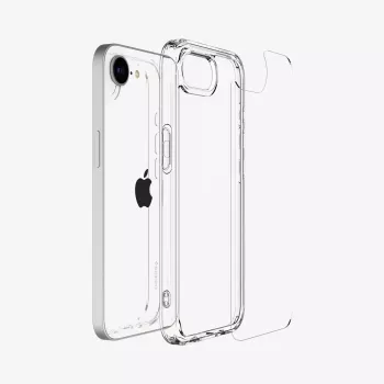 Cover Spigen Ultra Hybrid iPhone 16e trasparente 6.1 pollici