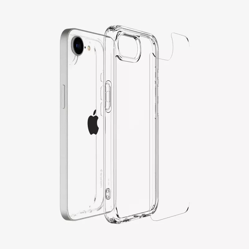 Cover Spigen Ultra Hybrid iPhone 16e trasparente 6.1 pollici