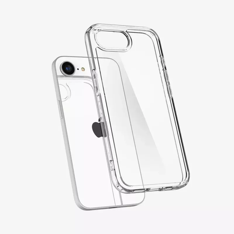 Cover Spigen Ultra Hybrid iPhone 16e trasparente 6.1 pollici