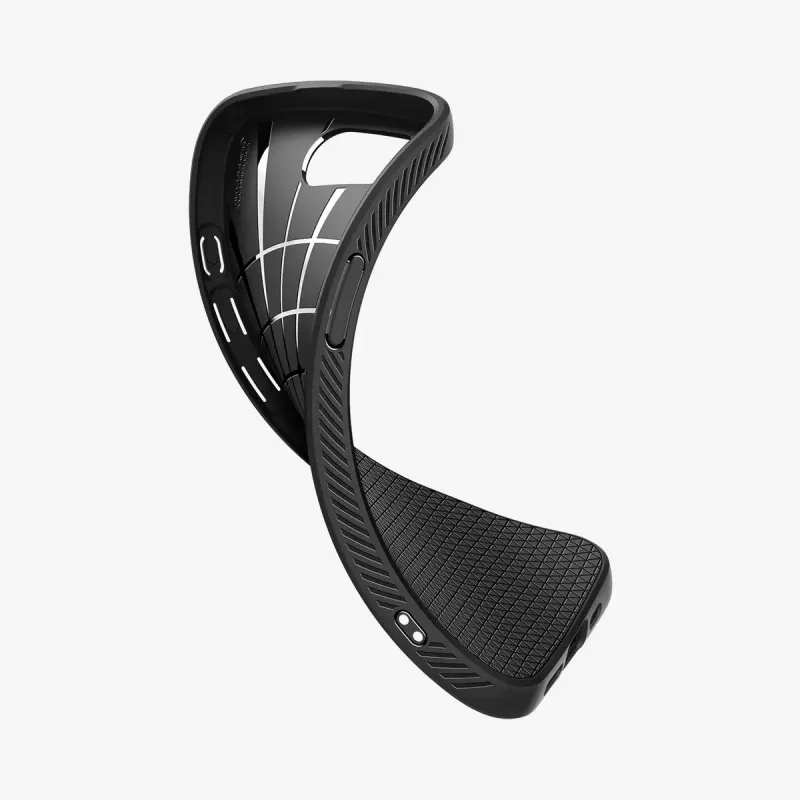 Cover Spigen Liquid Air iPhone 16e custodia nero opaco