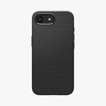 Cover Spigen Liquid Air iPhone 16e custodia nero opaco