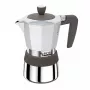 Caffettiera moka Pedrini MyMoka induzione marrone acciaio inox