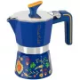 Pentola da cucina Pedrini Frida Kahlo blu 02CF152, pentola decorativa con coperchio, effetto ceramica