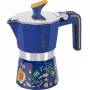 Pentolame Pedrini Frida Kahlo blu 02CF153 – set pentole Pedrini, design blu