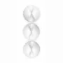 Organizzatore per cavi BlueLounge CableDrop Mini, bianco — compatto fermacavi adesivo
