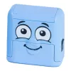 Timbro rettangolare Colop Marky azzurro per carta e tessuto