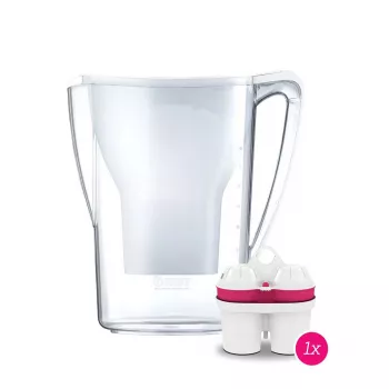 Filtro per acqua da tavolo BWT AQUAlizer Home — 2,7 L, bianco, 1 cartuccia