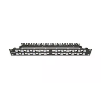 Patch panel 1U Wirewin WKS PANEL 24 nero