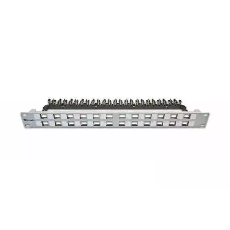 Patch panel 1U Wirewin WKS PANEL 24 sottile