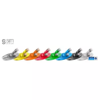 Cavo di rete sottile patch cable sottile Light STP 0,5 m Cat6 U/FTP
