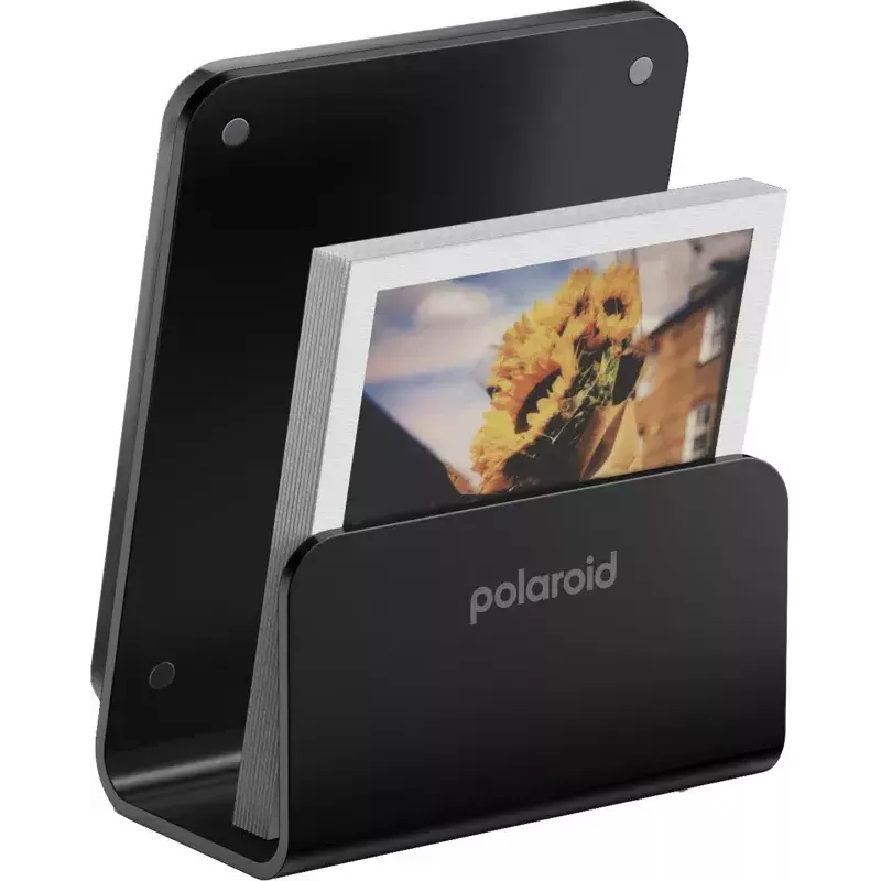 Portafoto singolo Polaroid 6366 nero acrilico appoggio da tavolo