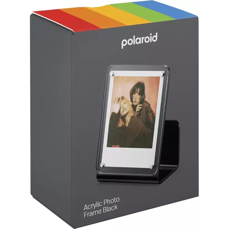 Portafoto singolo Polaroid 6366 nero acrilico appoggio da tavolo