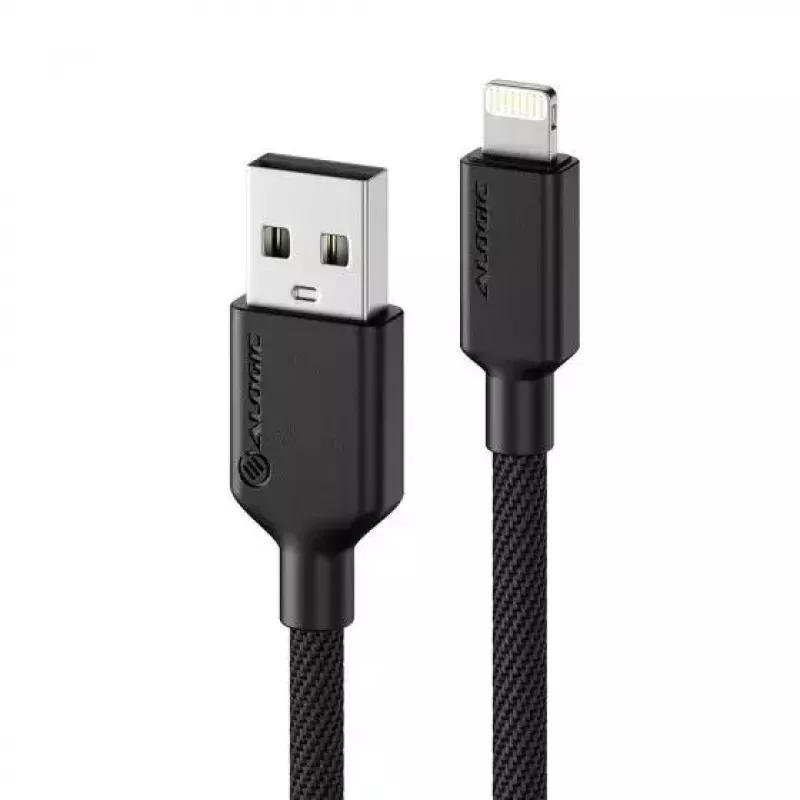 Cavo per cellulare ALOGIC ELPA8P02-BK nero 2 m USB A Lightning