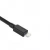 Cavo per cellulare ALOGIC ELPA8P02-BK nero 2 m USB A Lightning