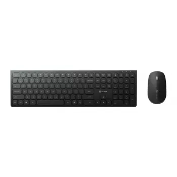 Set tastiera e mouse ALOGIC ASKBT3WC — full-size RF wireless + Bluetooth, nero