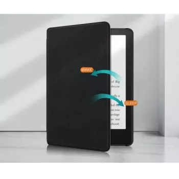 Custodia protettiva Smart Case Tech-Protect per Kindle Paperwhite V 5 Signature Edition — nero