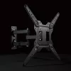 Supporto per TV o monitor Maclean, universale, max. VESA 400x400, 23-55 inch, 30 kg, nero, MC-701N