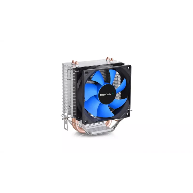 Dissipatore ad aria per processore DeepCool ICE EDGE MINI FS V2.0 8 cm nero, blu, argento 1 pezzo