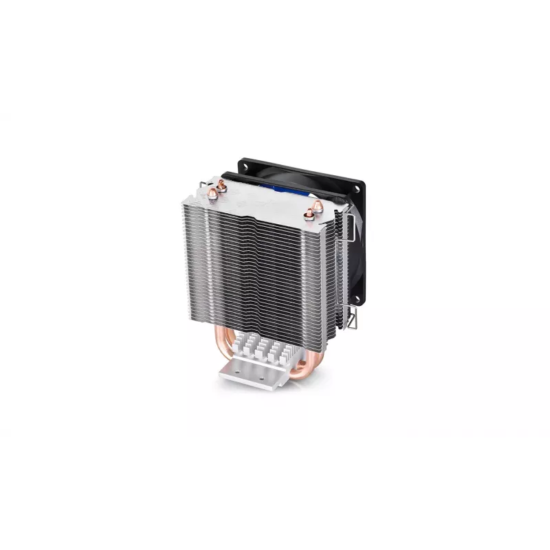Dissipatore ad aria per processore DeepCool ICE EDGE MINI FS V2.0 8 cm nero, blu, argento 1 pezzo