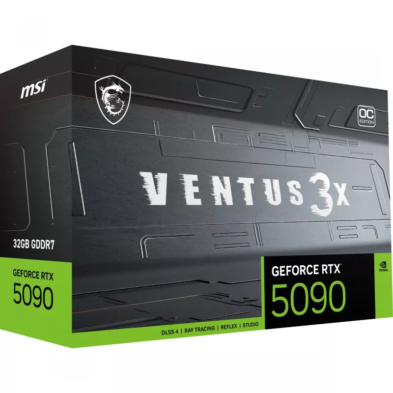 Scheda grafica MSI VENTUS GEFORCE RTX 5090 32G 3X OC NVIDIA 32 GB GDDR7