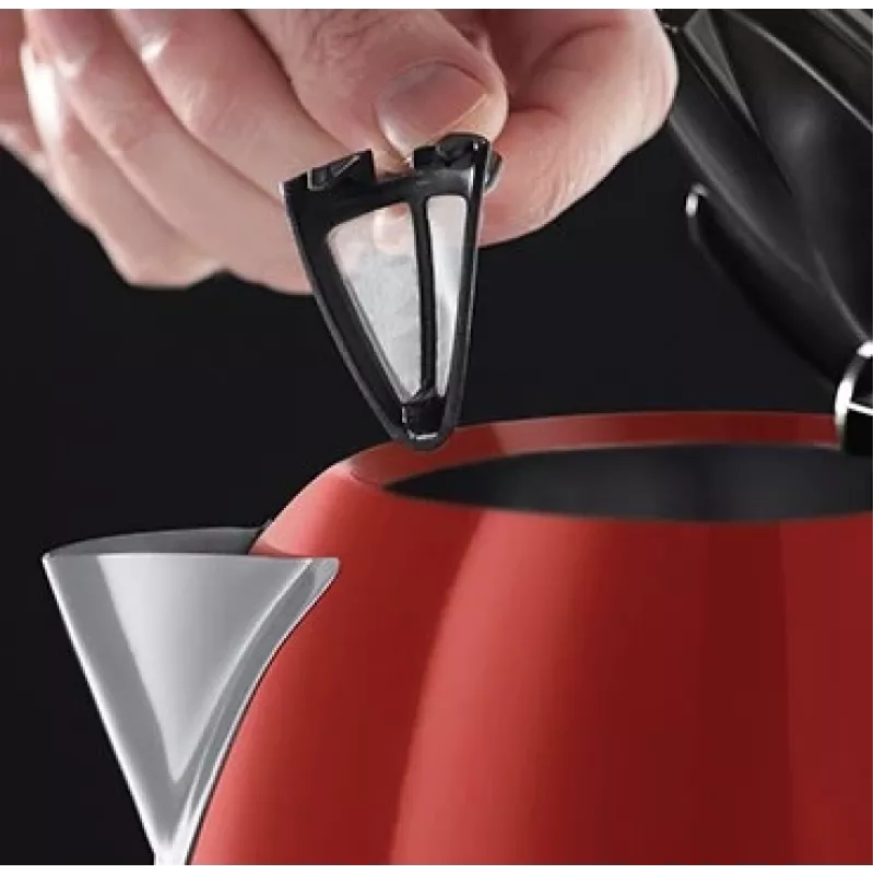 Bollitore Russell Hobbs 20412-70 1,7 L nero, rosso, acciaio inox