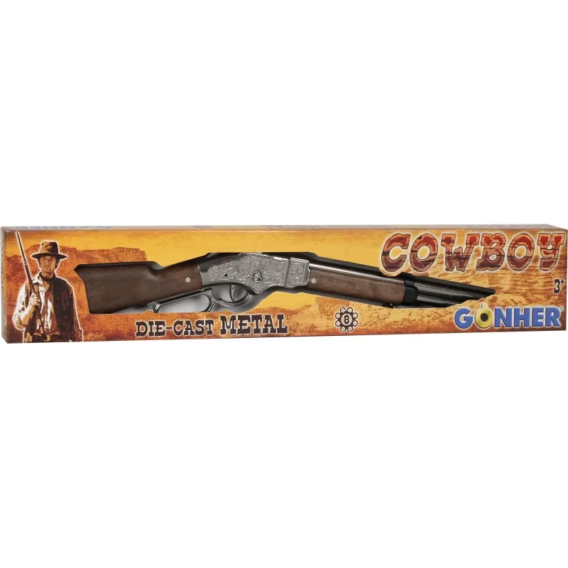 Fucile cowboy in metallo Gonher