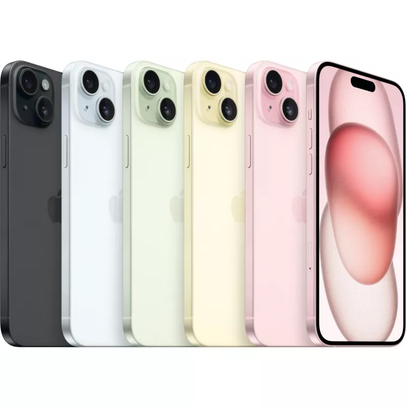 Apple iPhone 15 Plus – smartphone 5G – Dual-SIM / memoria interna 128 GB – display OLED – 6,7