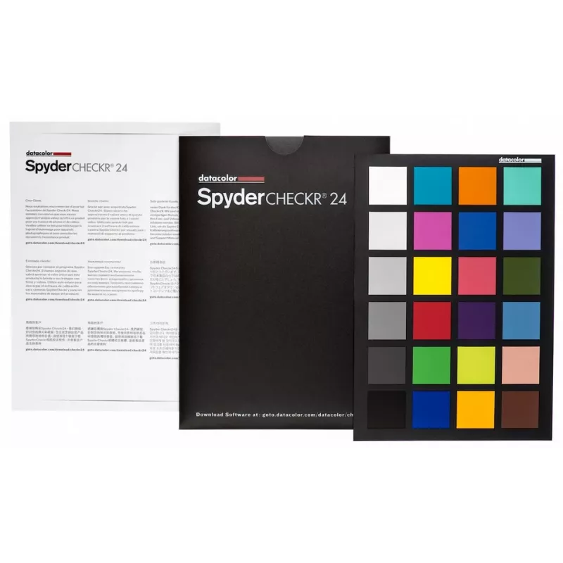 Datacolor SpyderCheckr 24 – cartella colori universale MINI 24 campi