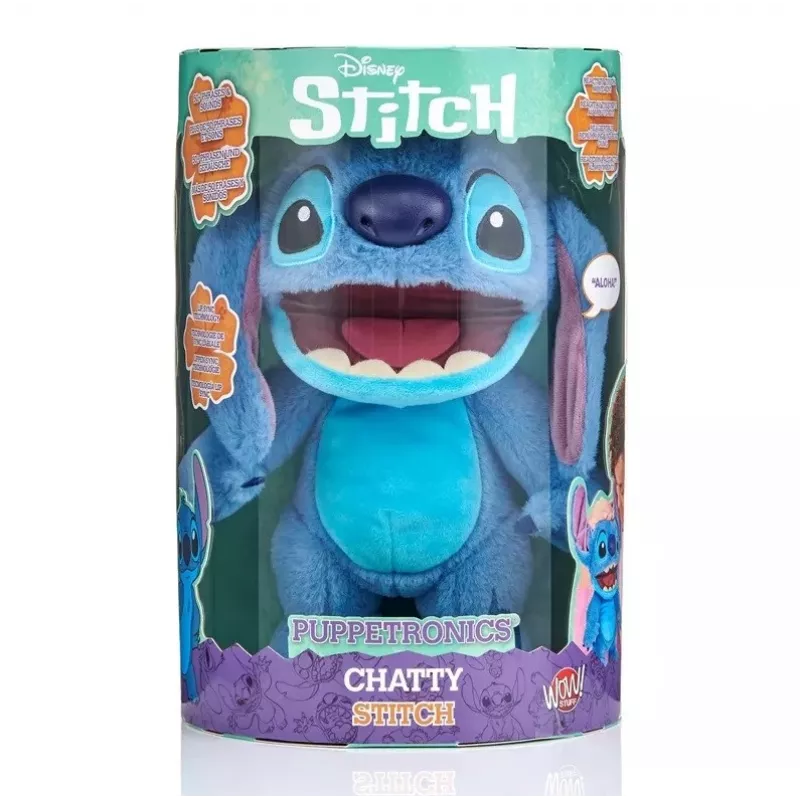 Mascotte interattiva Wow! Stuff Disney Real FX Chatty Stitch bambola (DIS-1025-01)