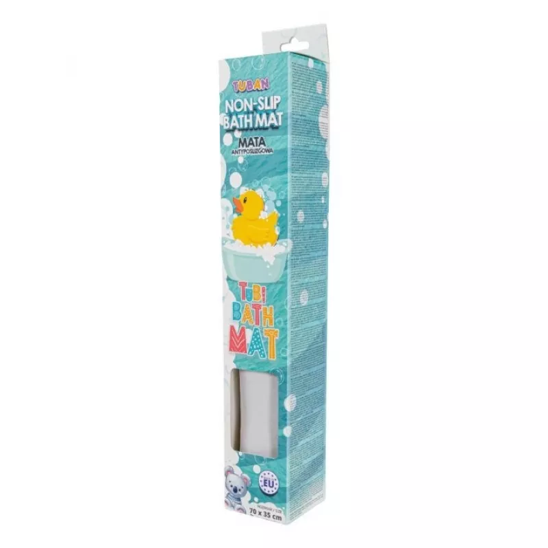 Tappetino da bagno antiscivolo grigio