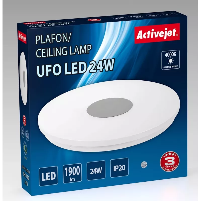 Plafoniera LED moderna Activejet UFO LED 24W