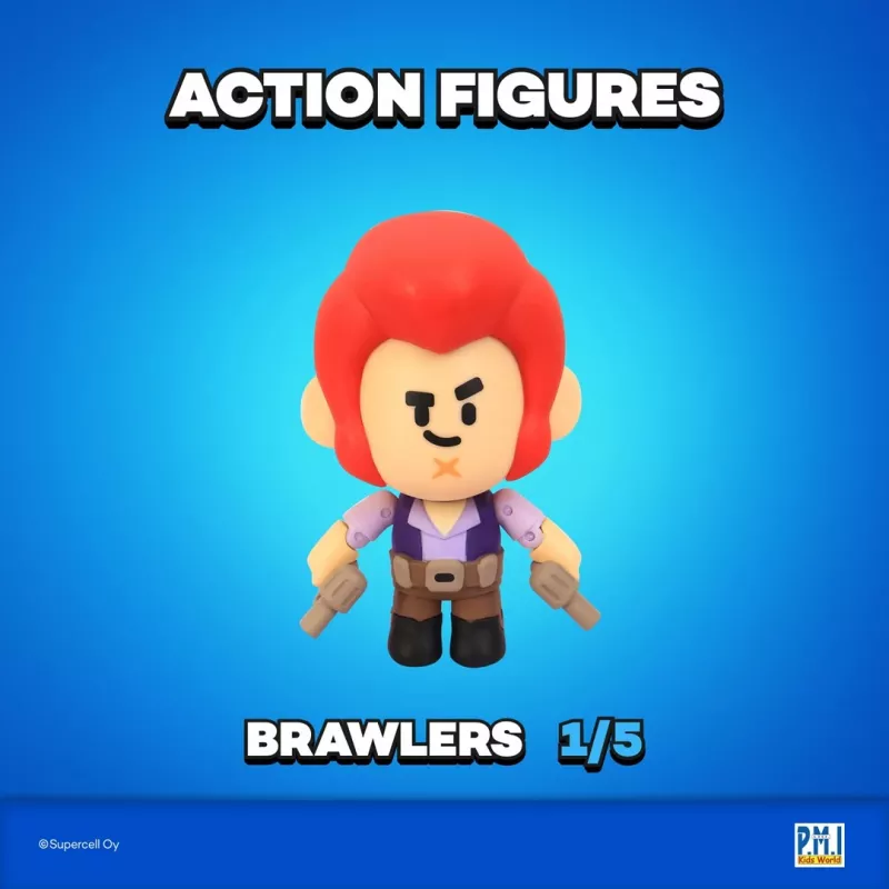 BRAWL STARS S1 ACTION Figure 11cm - COLT