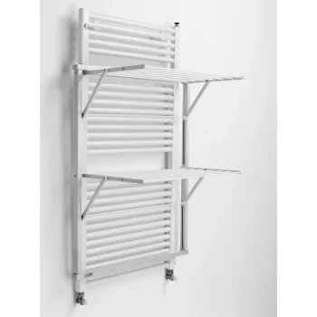 ARREDAMENTI KLAUS stendibiancheria per termosifoni - 89 x 68 cm, bianco