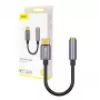 Baseus L54 adattatore audio USB-C + mini jack 3,5 mm (nero+grigio)