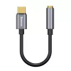 Baseus L54 adattatore audio USB-C + mini jack 3,5 mm (nero+grigio)