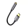 Baseus L54 adattatore audio USB-C + mini jack 3,5 mm (nero+grigio)