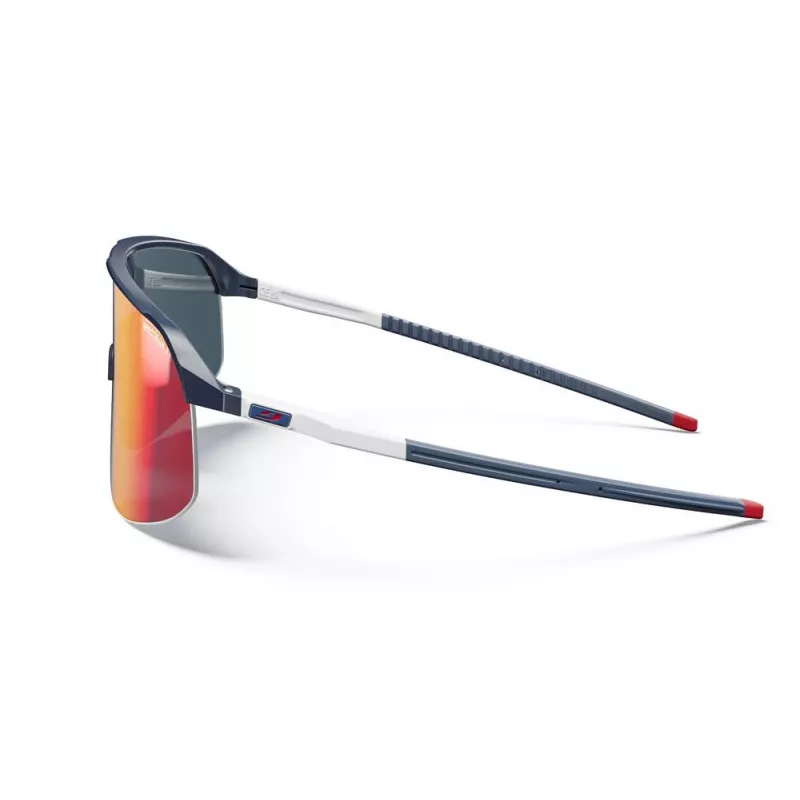 Occhiali da sole Density - blu opaco / bianco / rosso | Spectron 3 Ml Red