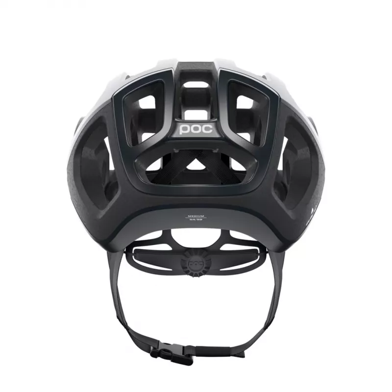 POC VENTRAL LITE casco da bici regolabile, taglia M 54-59 cm, nero