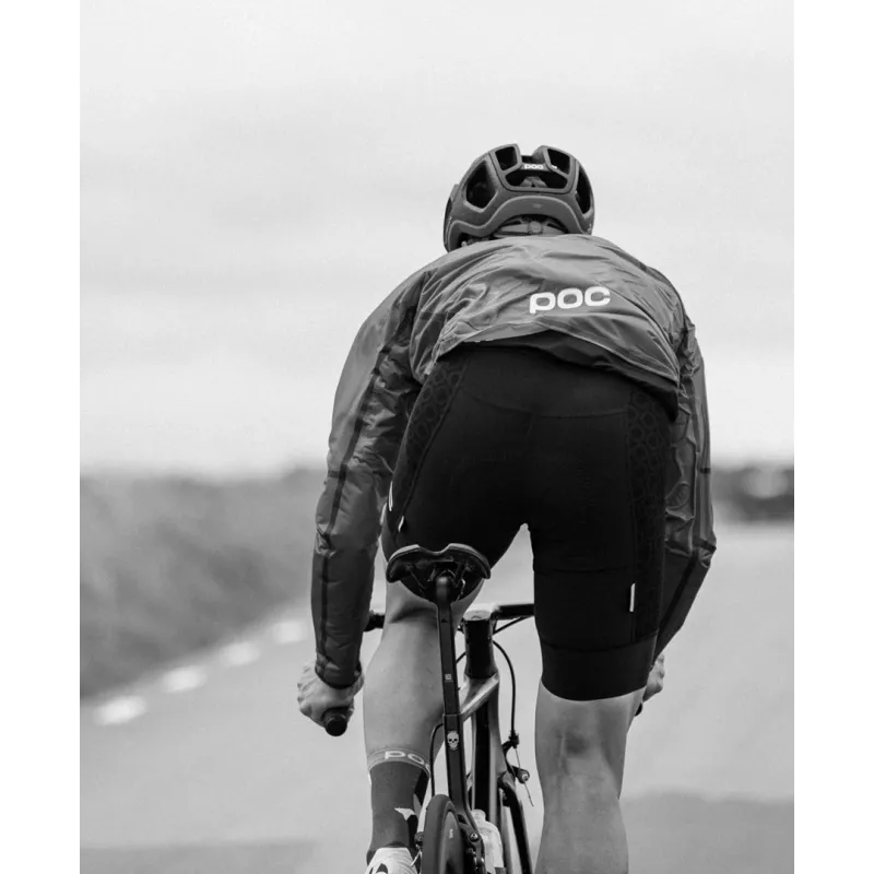 POC VENTRAL LITE casco da bici regolabile, taglia M 54-59 cm, nero