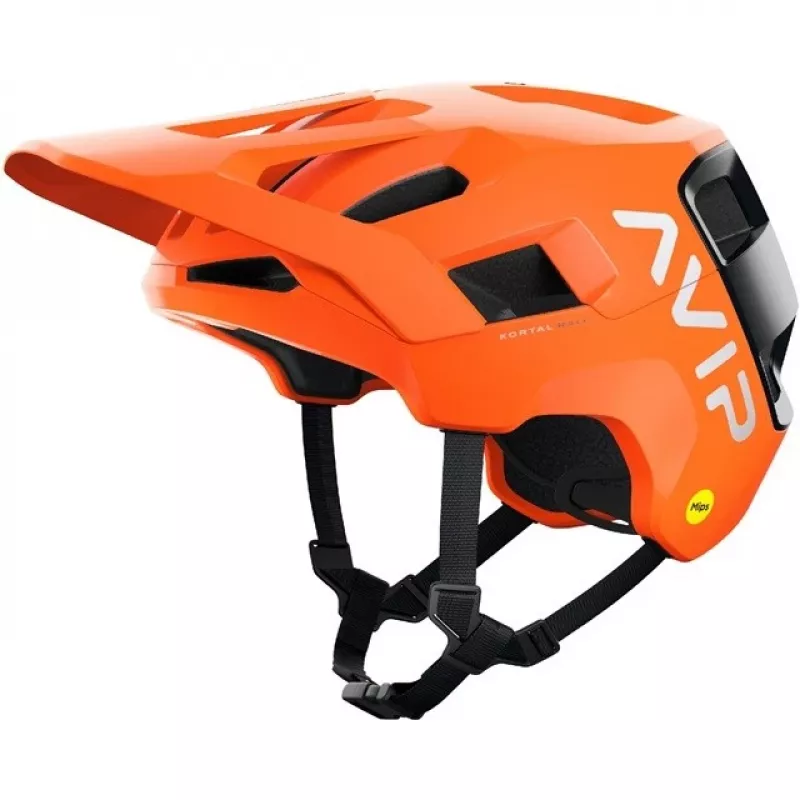 POC Kortal Race MIPS casco da bici regolabile, taglia M/L 55-58 cm, arancione