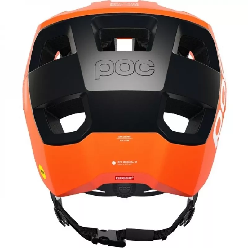 POC Kortal Race MIPS casco da bici regolabile, taglia M/L 55-58 cm, arancione