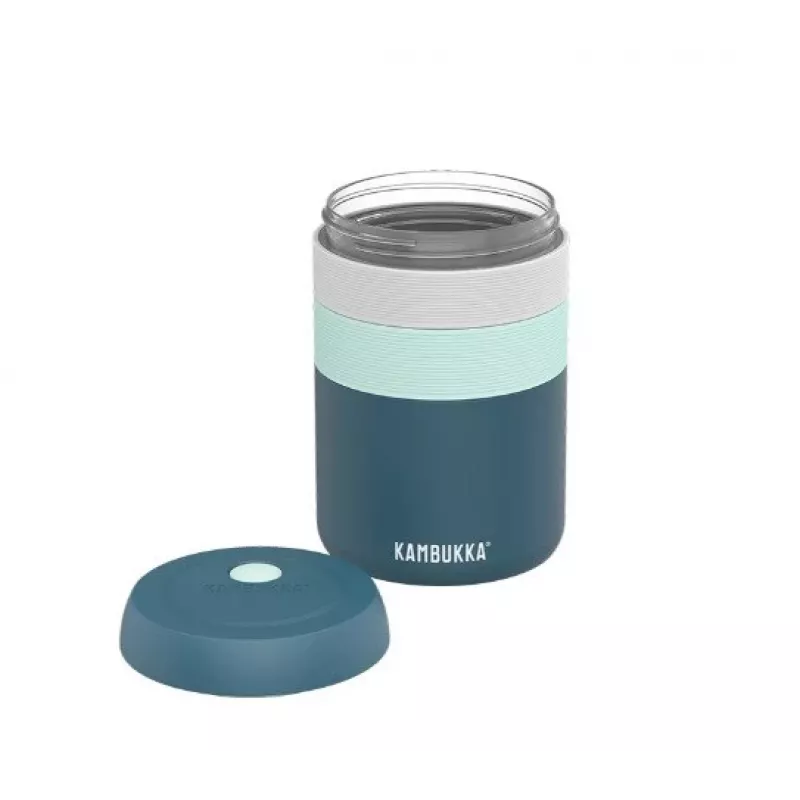 Kambukka Bora portapranzo termico 600 ml - blu