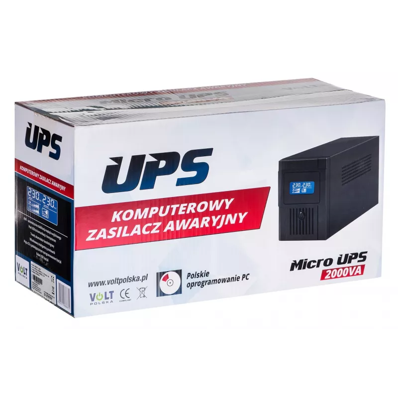 UPS gruppo di continuità Volt Polska Micro 2000VA 1200W