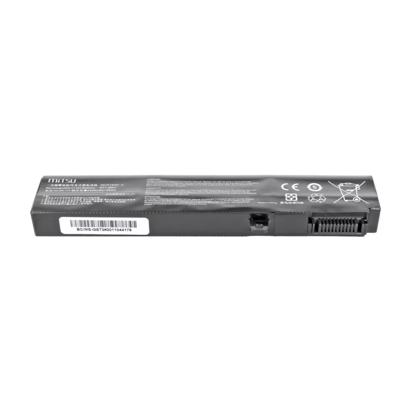 Mitsu per MSI GE72/GL72 4400mAh (48Wh) 10,8-11,1