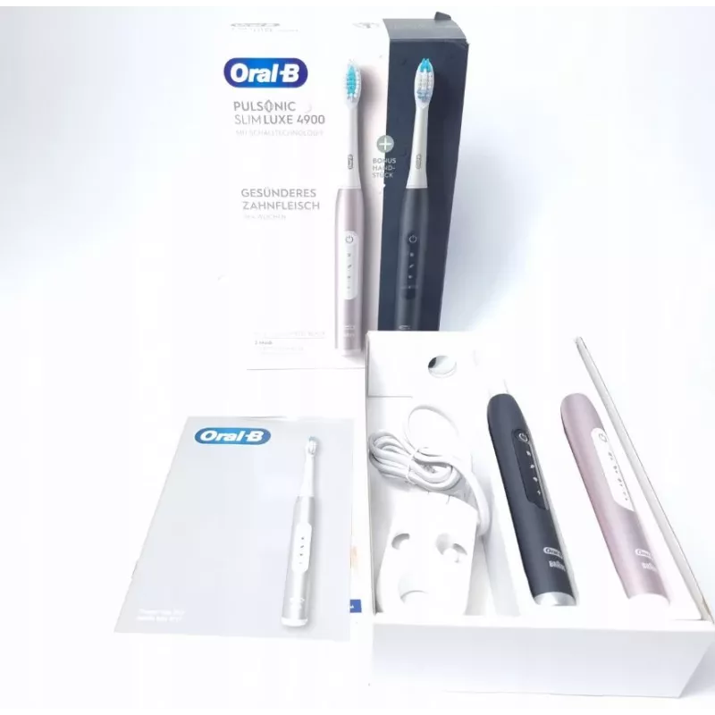 Oral-B Pulsonic SlimLuxe 4900 spazzolino elettrico confezione doppia