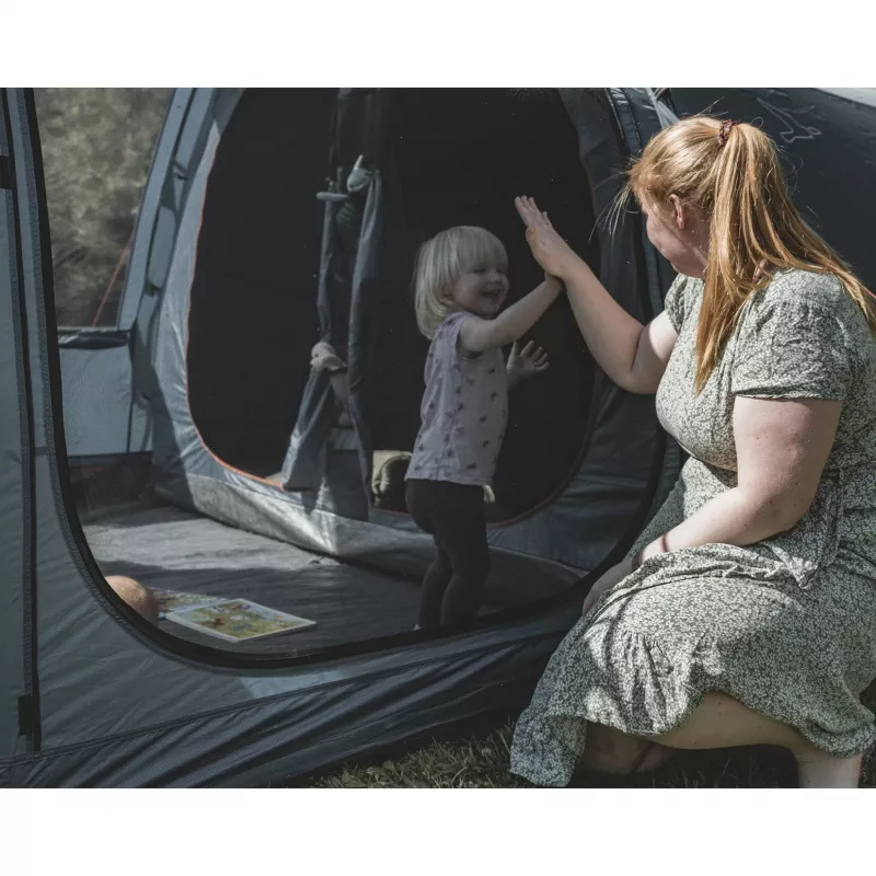 Tenda tunnel per famiglie Sola 6 grigio, modello 2025