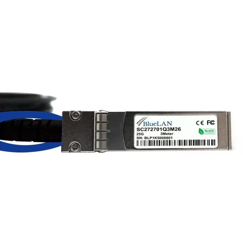 BlueOptics SFP-H25G-CU1M compatibile BlueLAN DAC SFP28 SC272701Q1M30